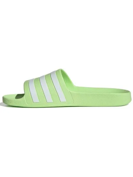 Green Adidas Adilette Sandals