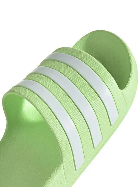 Green Adidas Adilette Sandals