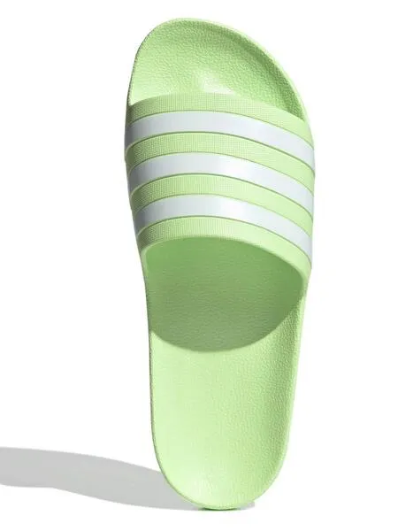 Green Adidas Adilette Sandals