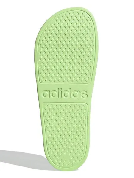 Green Adidas Adilette Sandals