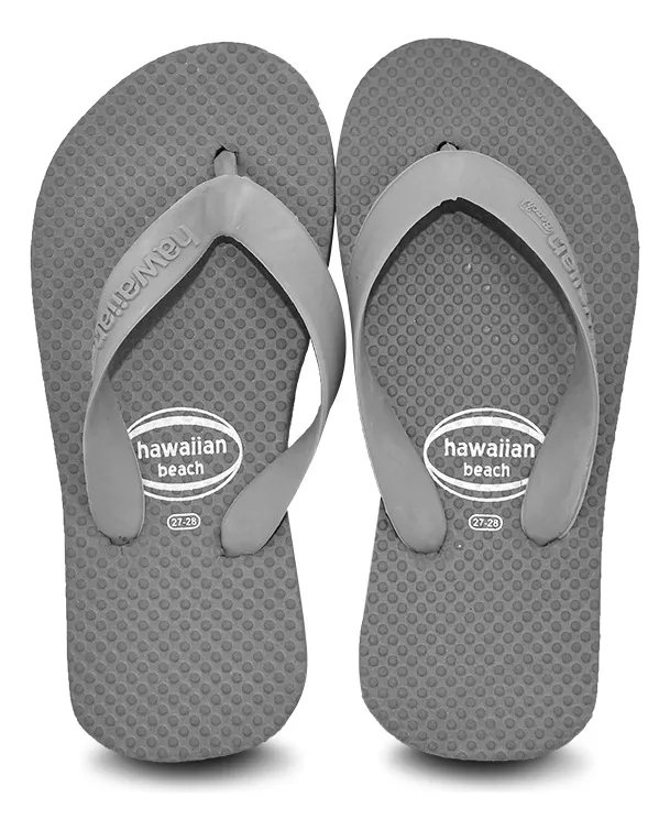 Hawaiian Beach Imported Gummi Plain Kids Girls Boys Sandals