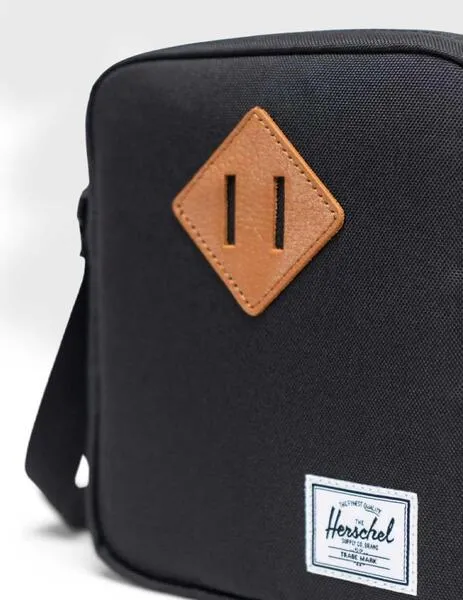 Herschel Heritage Crossbody Bandolera unisex negra: Precio y opiniones.