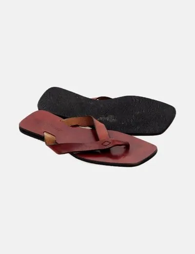 Red casual sandal - INTOUCH