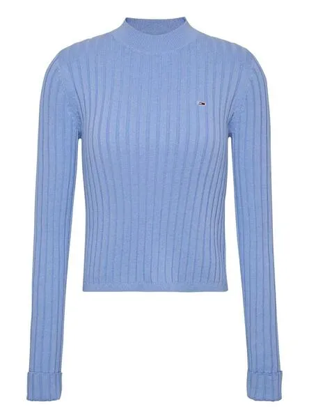 Tommy Jeans boxy jersey azul para mujer