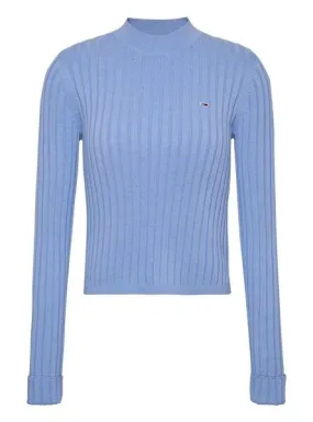 Tommy Jeans boxy jersey azul para mujer