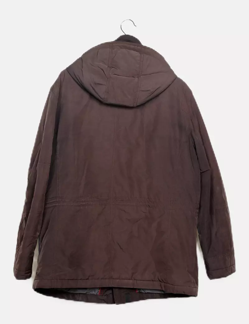 Brown Casual JUPITER Parka