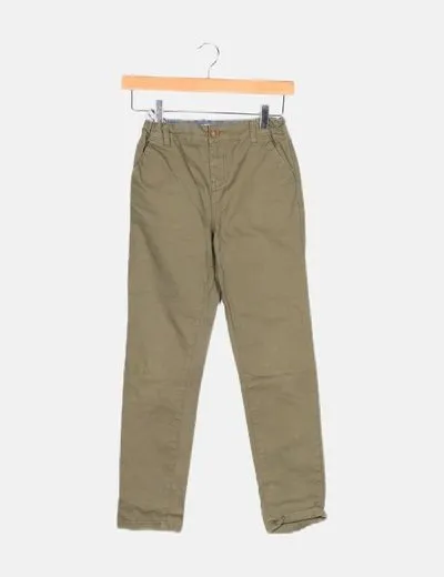 Khaki Chino Pants from Primark