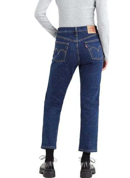 Levis 501 Crop Salsa Jeans Mujer