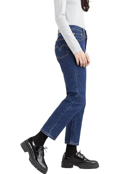 Levis 501 Crop Salsa Jeans Mujer