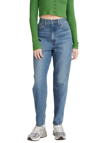 Levis High Loose Taper Azul Mujer Pants - Google-friendly.