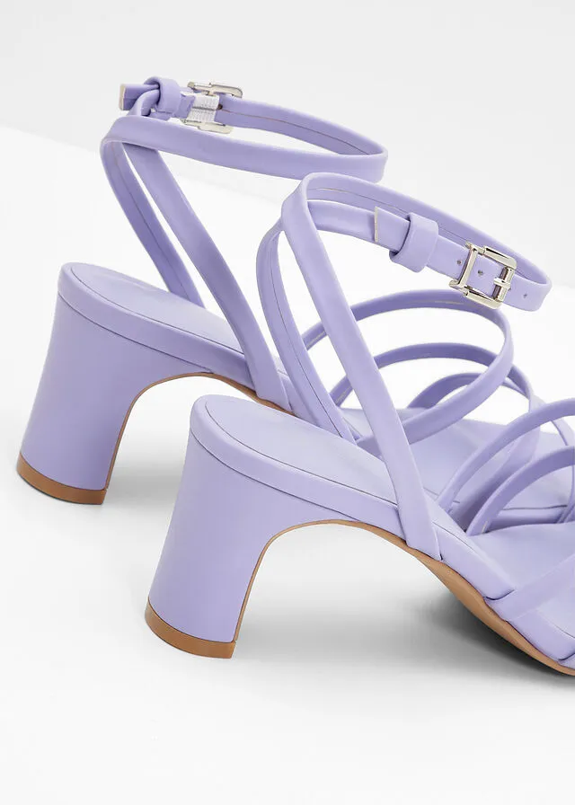 Light Purple High Heel Sandals