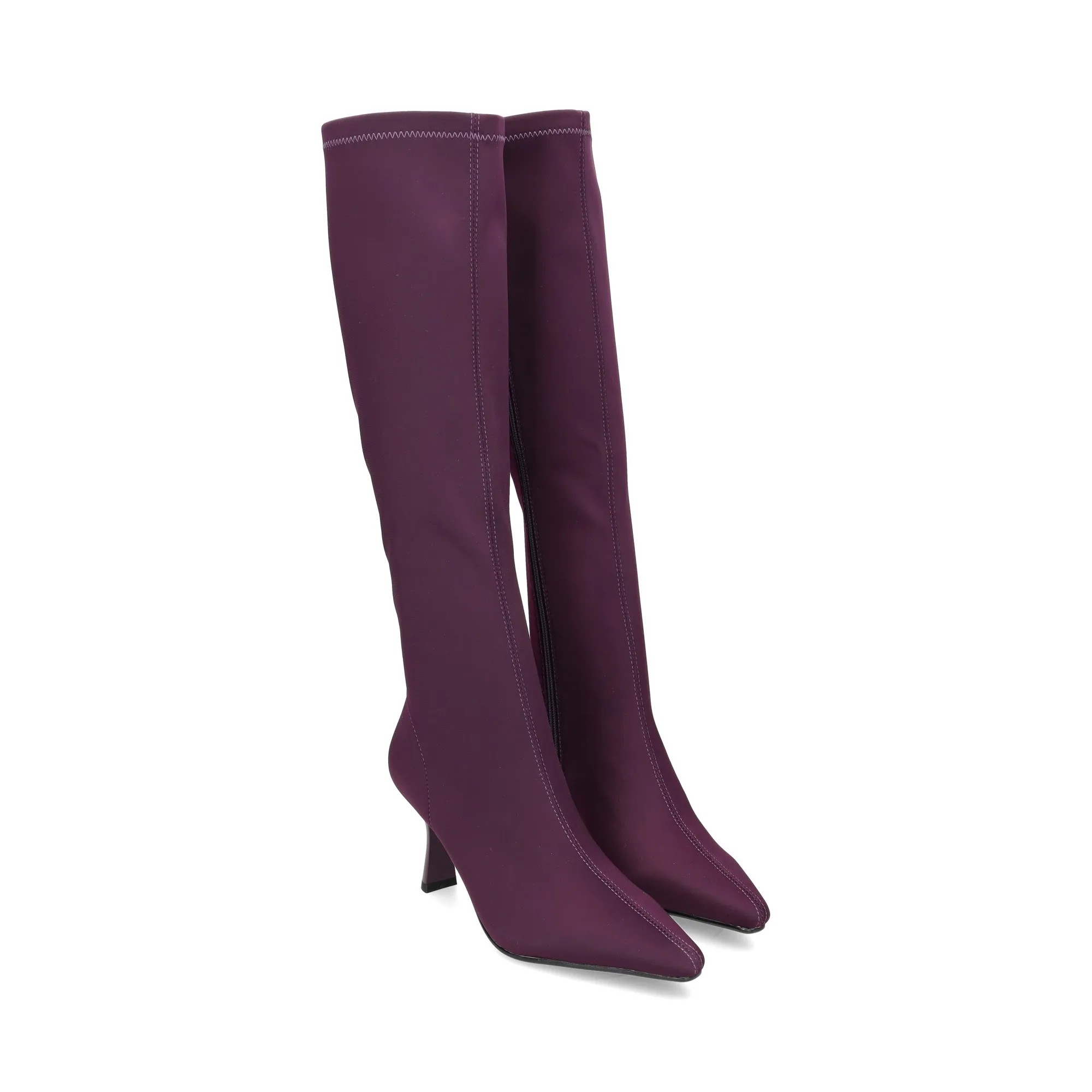 LODI Women's Purple High Heel Boots C2