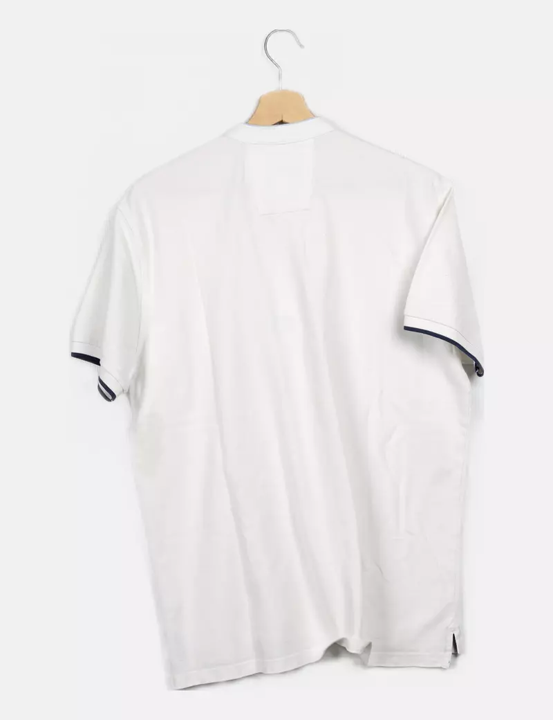 White casual Milano polo shirt