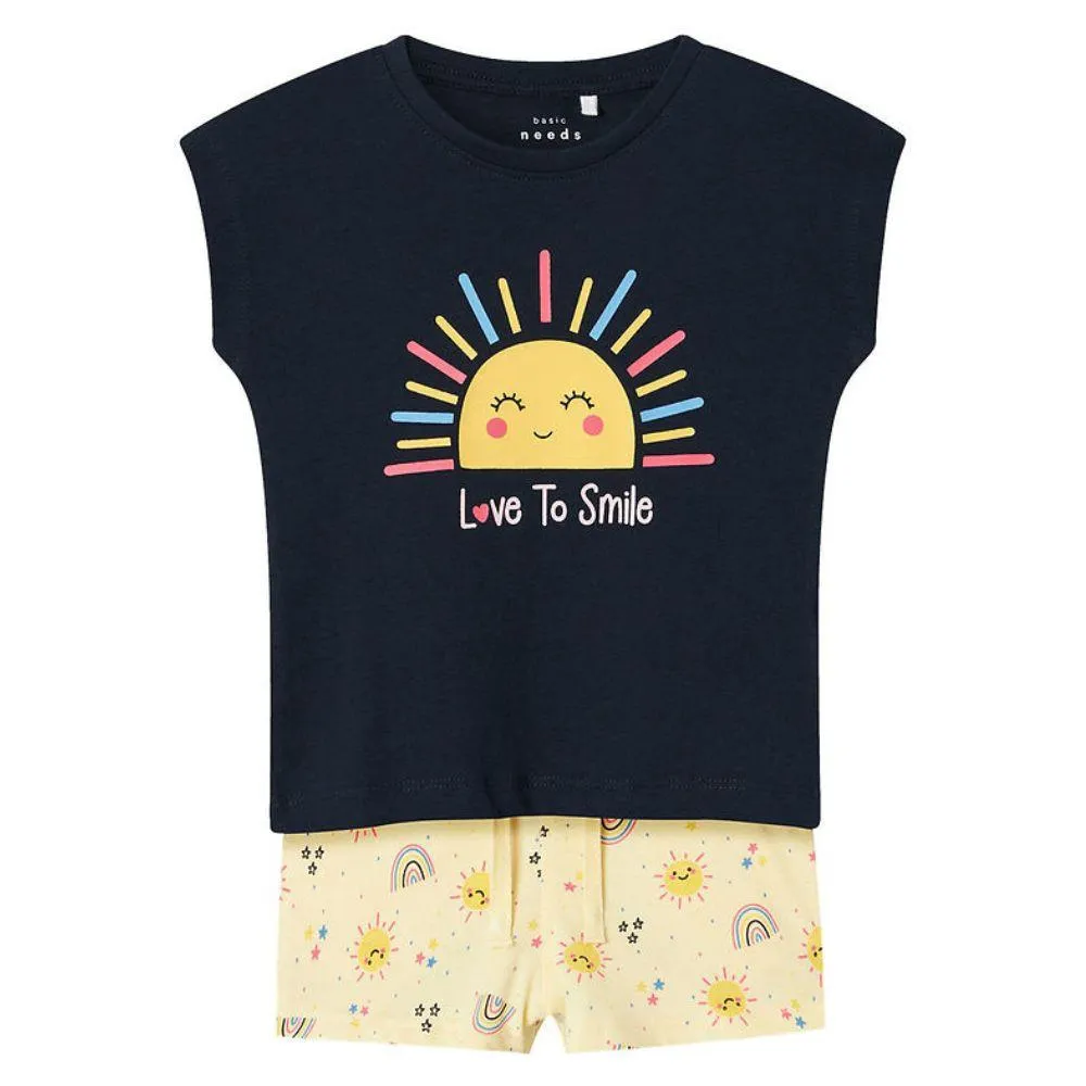 NIÑOS CAMISETA Y PANTALÓN NAME IT VIGEA dark sapphire.13226173