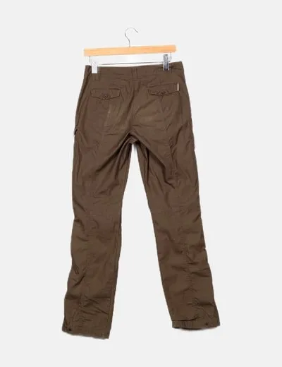 NoName Khaki Cargo Pants