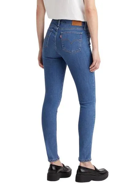 Levis 711 Skinny Rio Azul Mujer