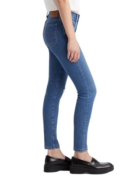 Levis 711 Skinny Rio Azul Mujer