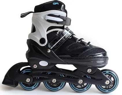 Adjustable Inline Black Unisex GPR Skates