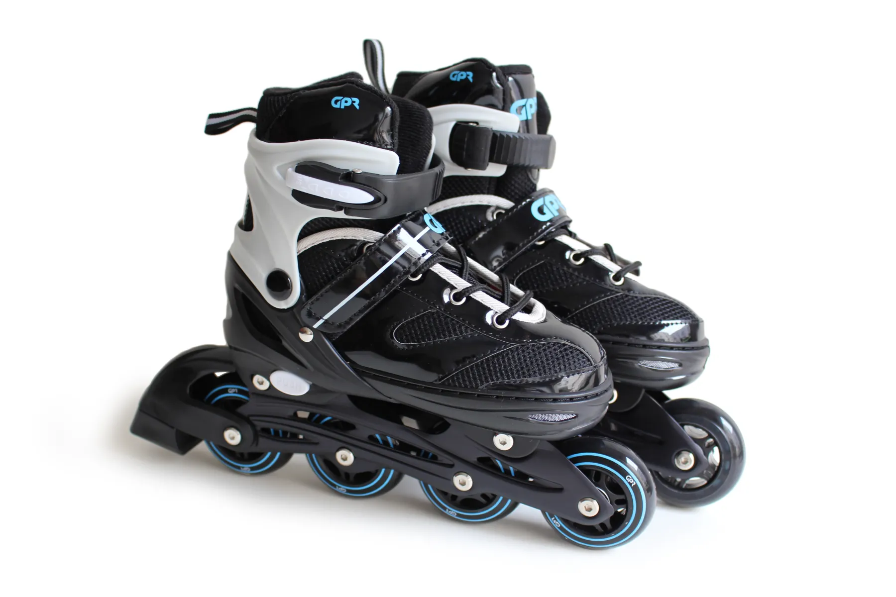 Adjustable Inline Black Unisex GPR Skates