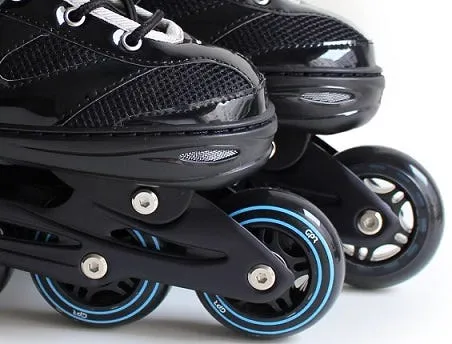 Adjustable Inline Black Unisex GPR Skates