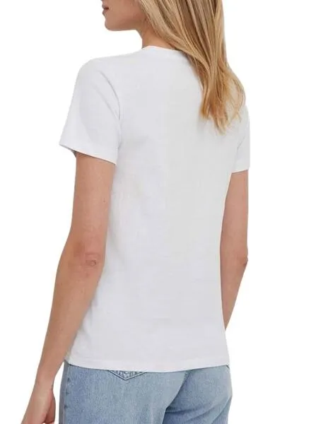 Pepe Jeans Kallan White Women's T-shirt.