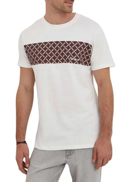 Pepe Jeans Kane Beige T-Shirt for Men