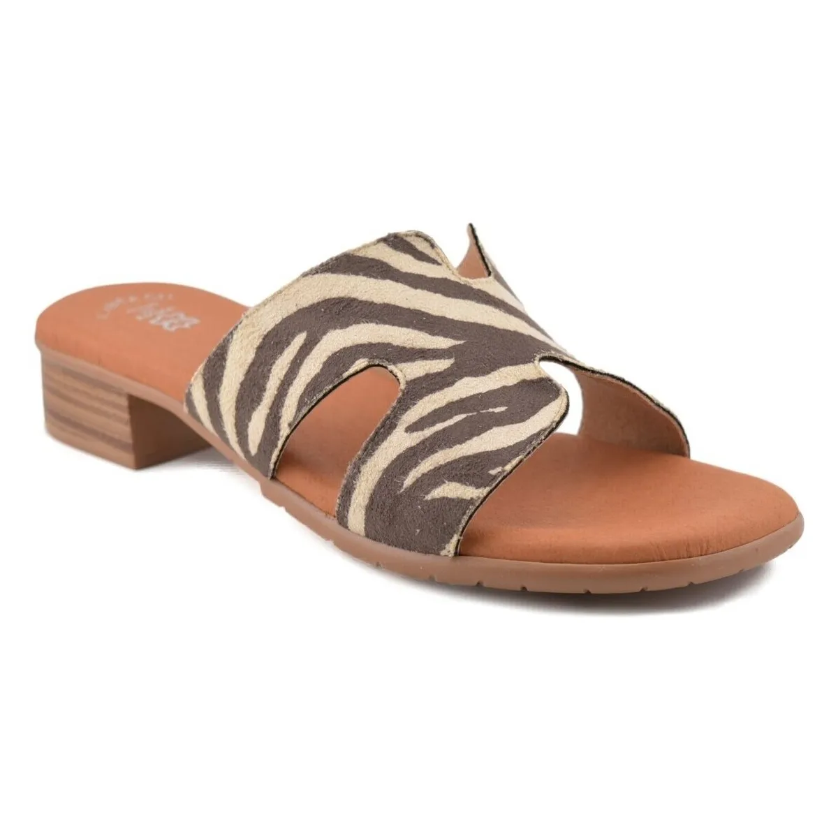 Piel animal print sandals with heel by CBP