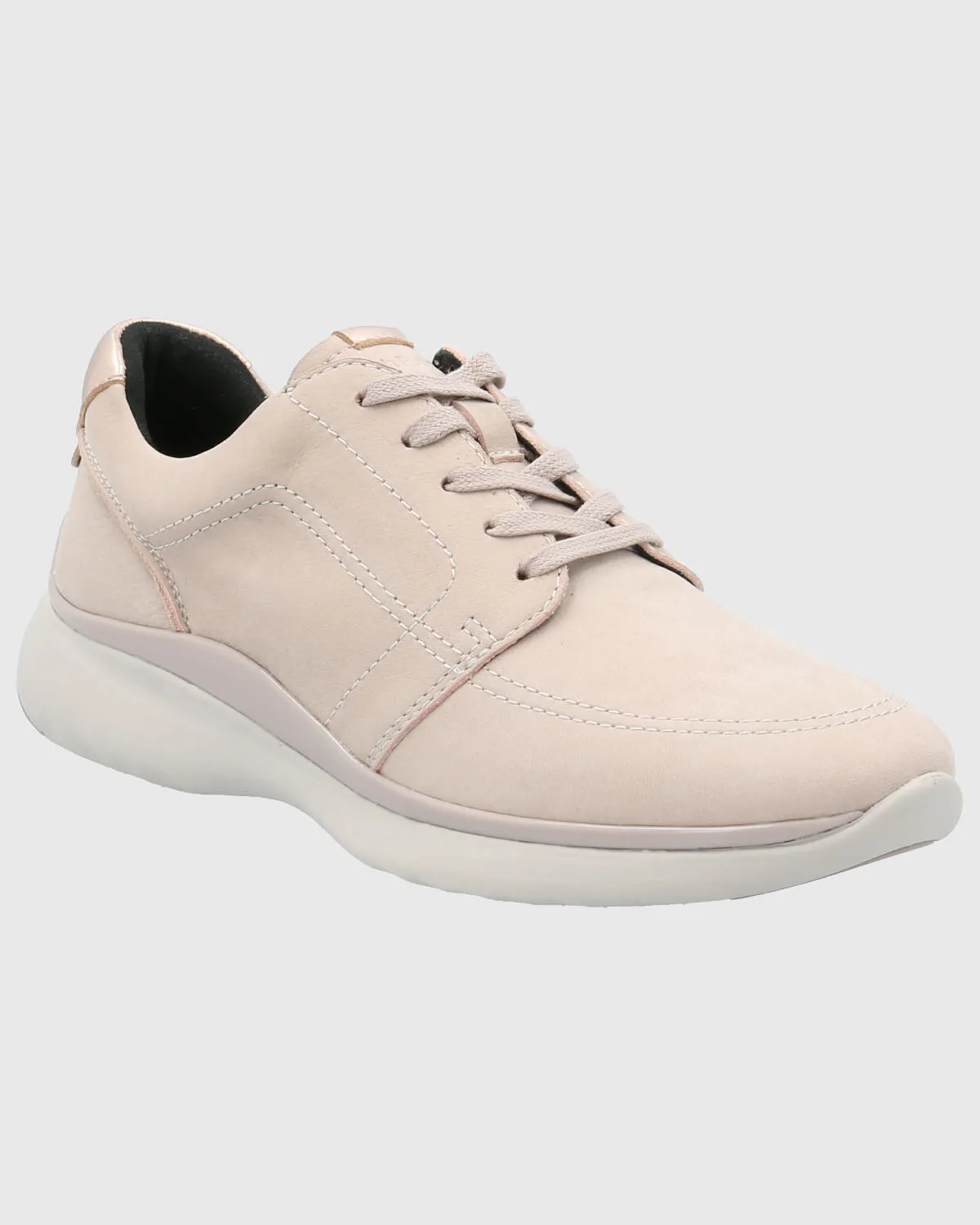 Pink Goss Women's Leather Sneaker