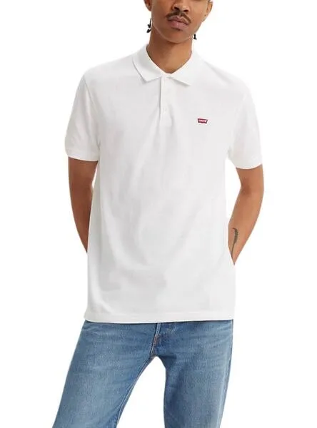 White Levi's Men's Basic Polo