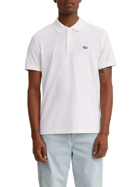 White Levi's Men's Basic Polo