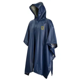 Blue National Geographic Unisex Waterproof Poncho