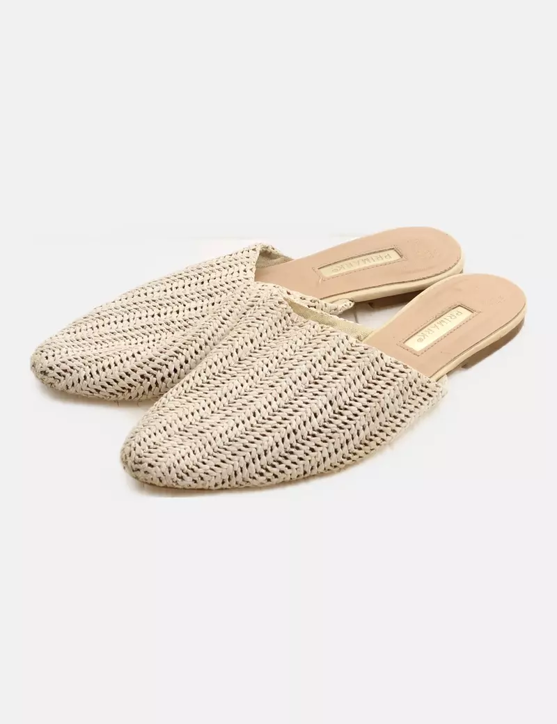 Beige Casual Primark Mule