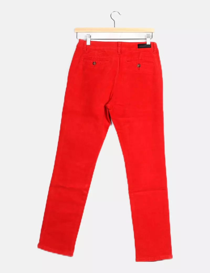 Red Corduroy Pants R.DISPLAY