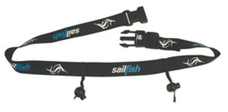 Sailfish Black Race Number Belt