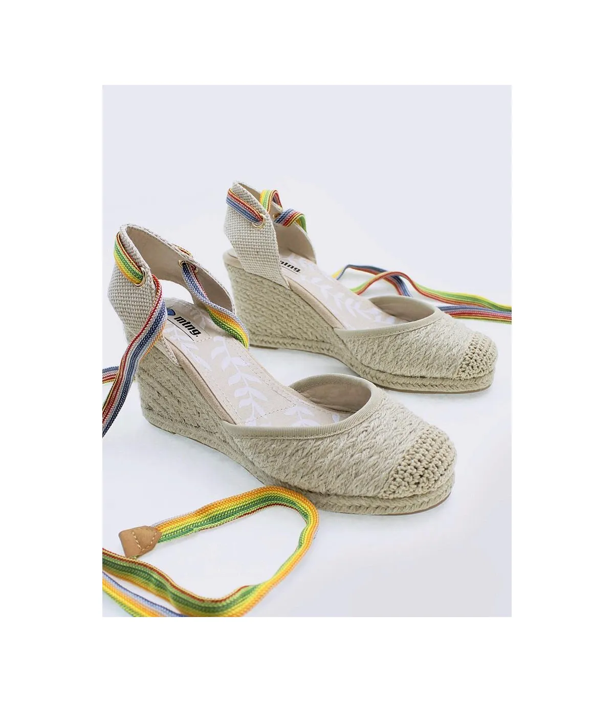 Mustang Sandal 50563 Natural