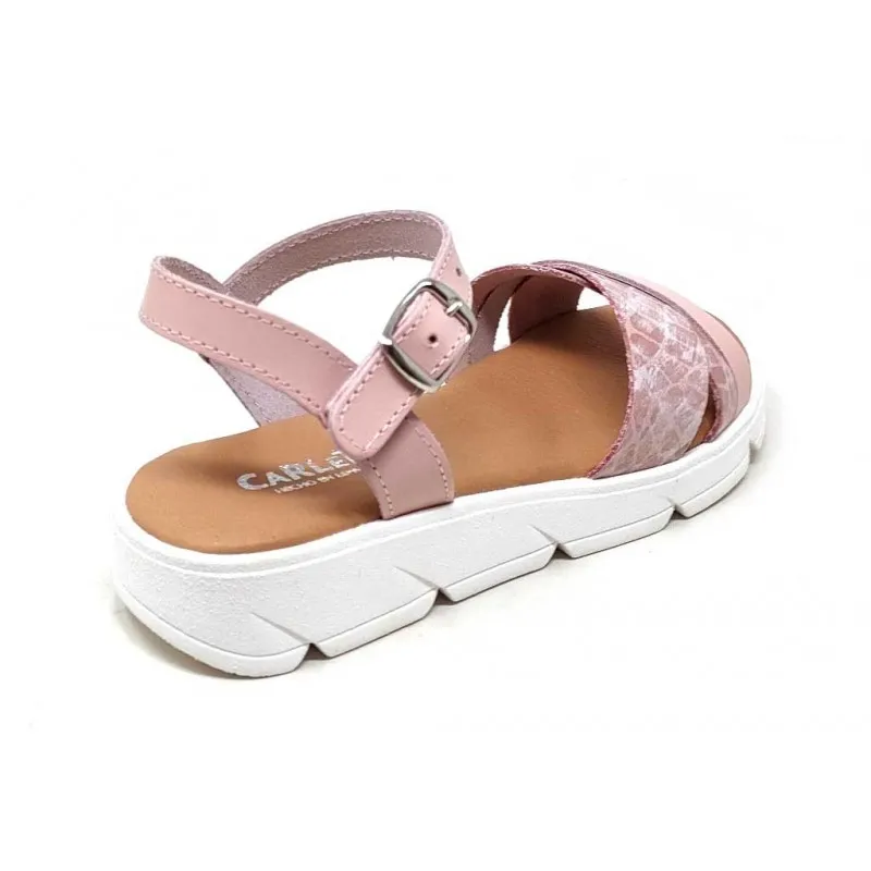 Girl's Leather Sandal Carleta 3011