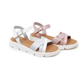 Girl's Leather Sandal Carleta 3011