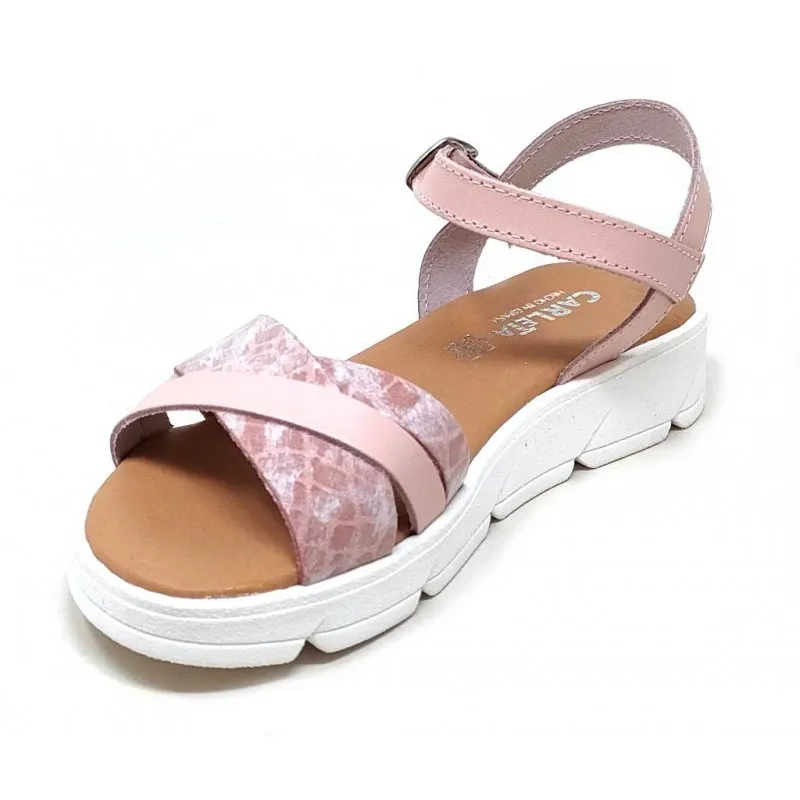 Girl's Leather Sandal Carleta 3011