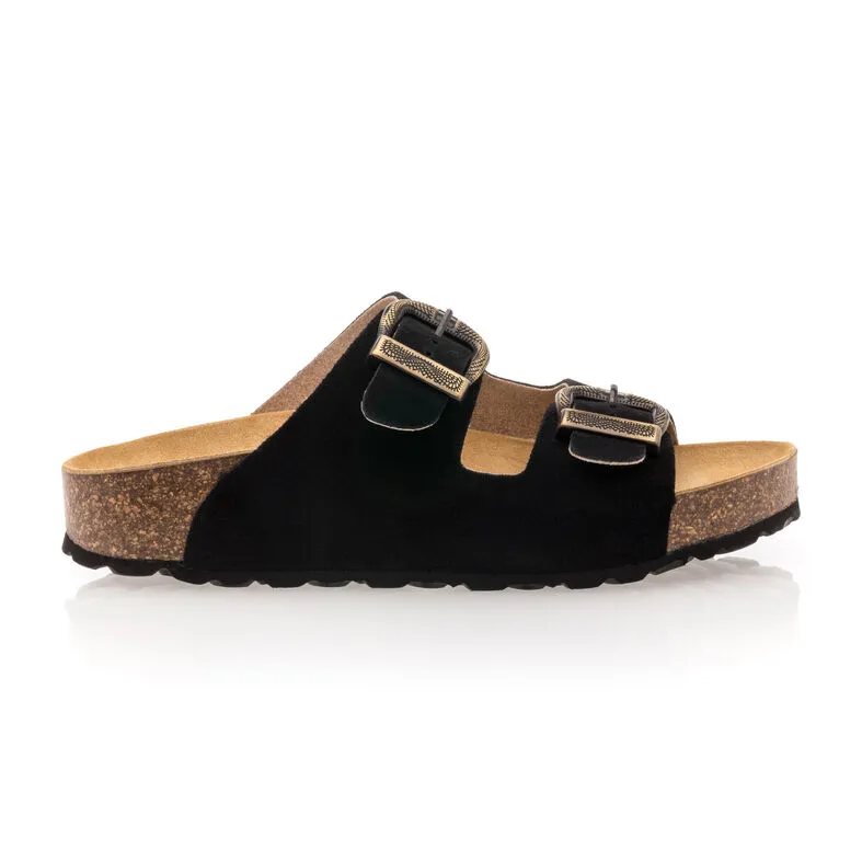 Black women's sandals