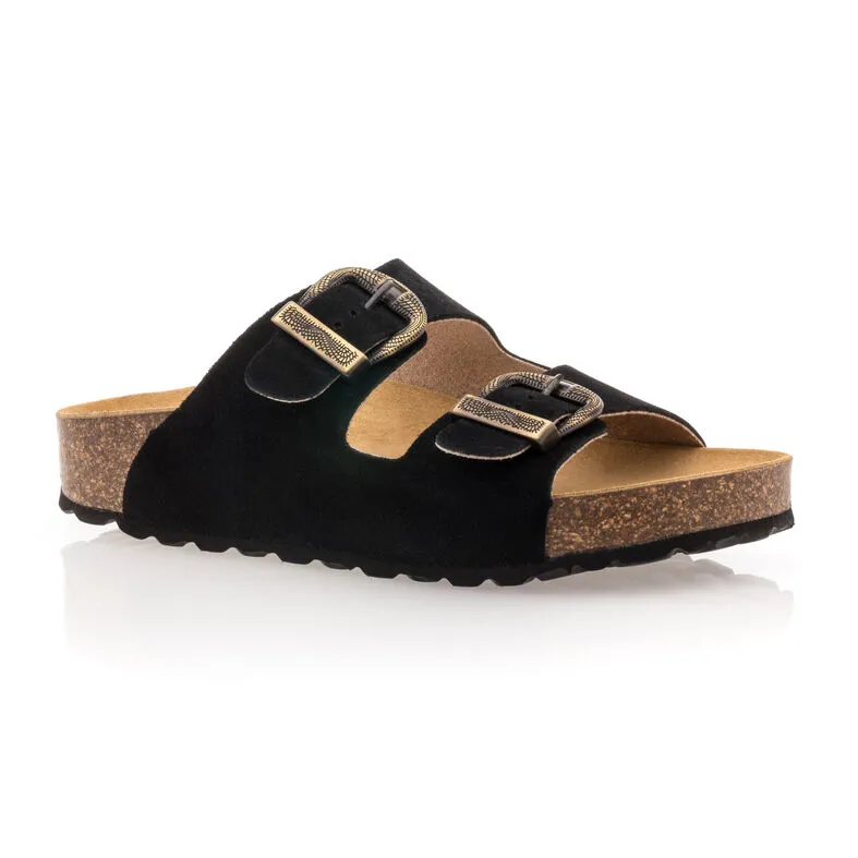 Black women's sandals