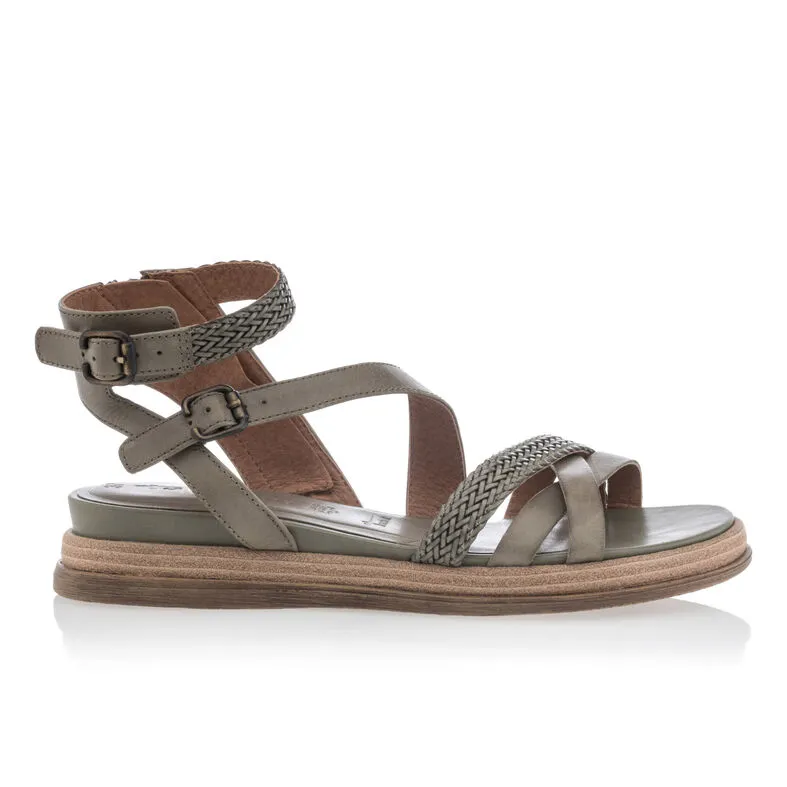 Green women's sandals