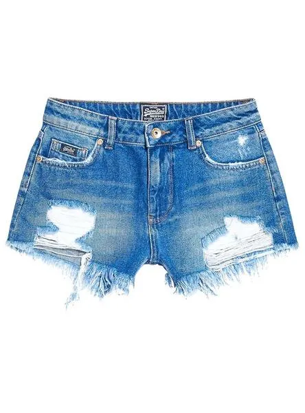 Short Superdry Eliza Cut OX8 Para Mujer -> Superdry Eliza Cut OX8 Shorts for Women