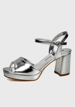 Silver Ophira Sandal.