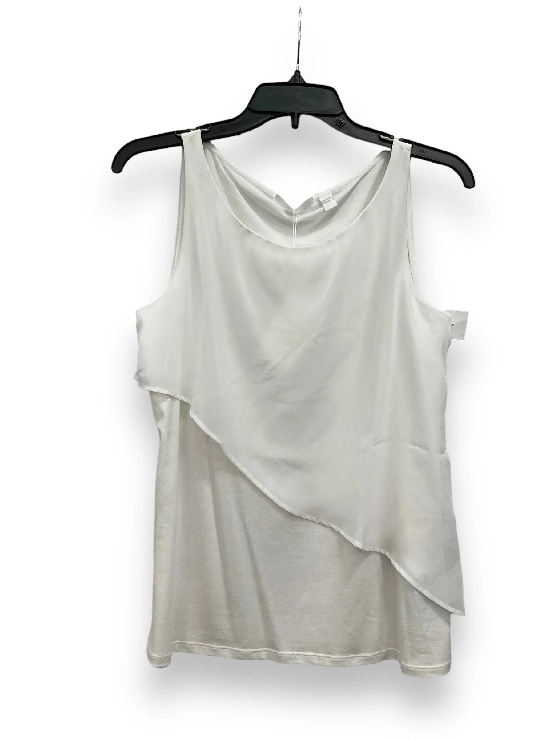 Sleeveless White Top, Size Small