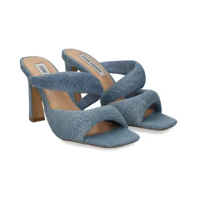 STEVE MADDEN Denim Women's Heeled Sandals