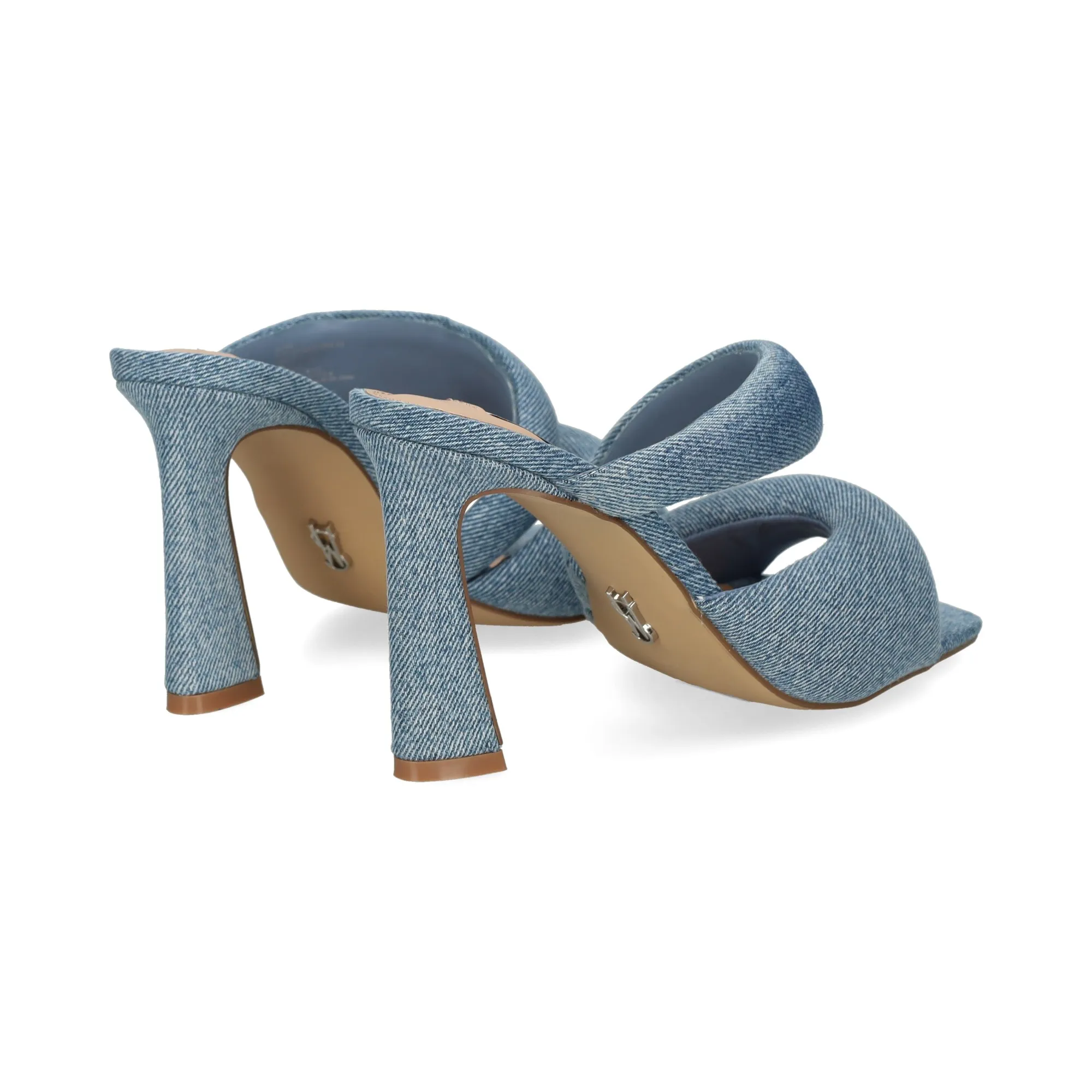 STEVE MADDEN Denim Women's Heeled Sandals