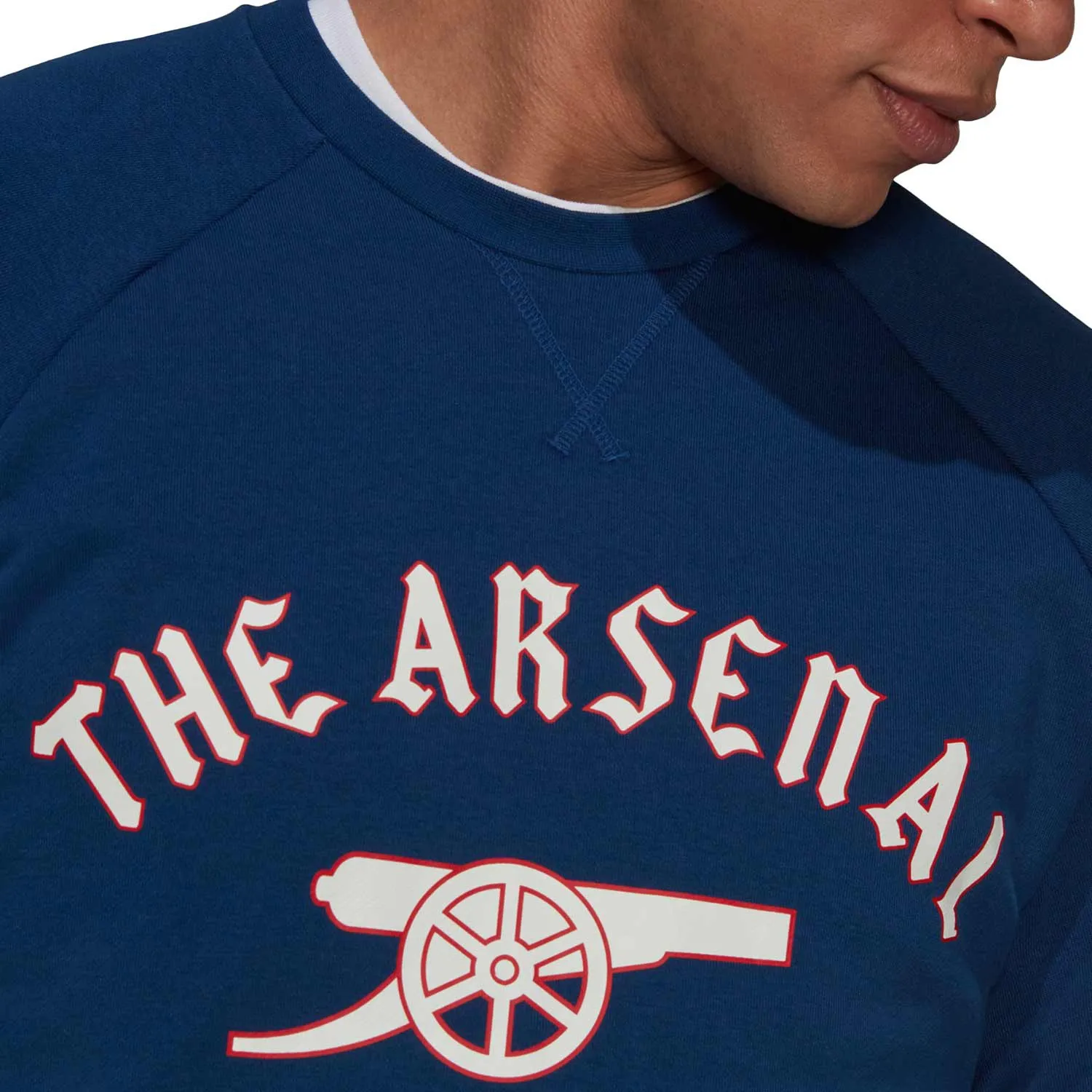 Adidas Arsenal Graphic Sweatshirt.