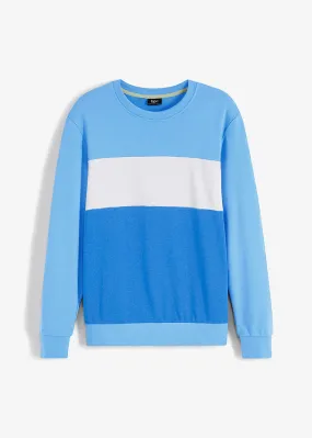 Bright Blue White Glacier Hoodie