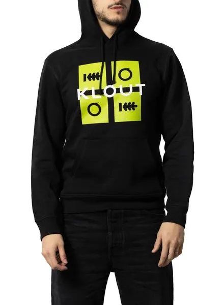 Black Neon Klout Puzzle Sweatshirt