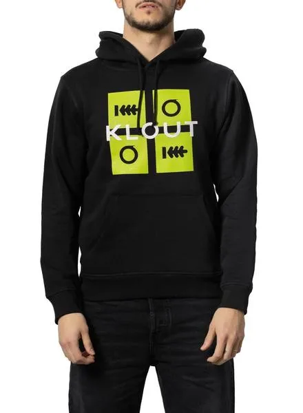 Black Neon Klout Puzzle Sweatshirt